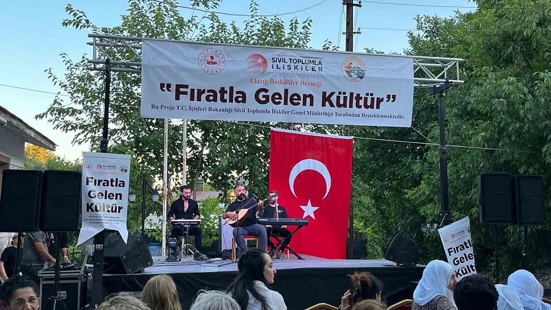 'Fırat'la Gelen Kültür' projesi hayata geçti