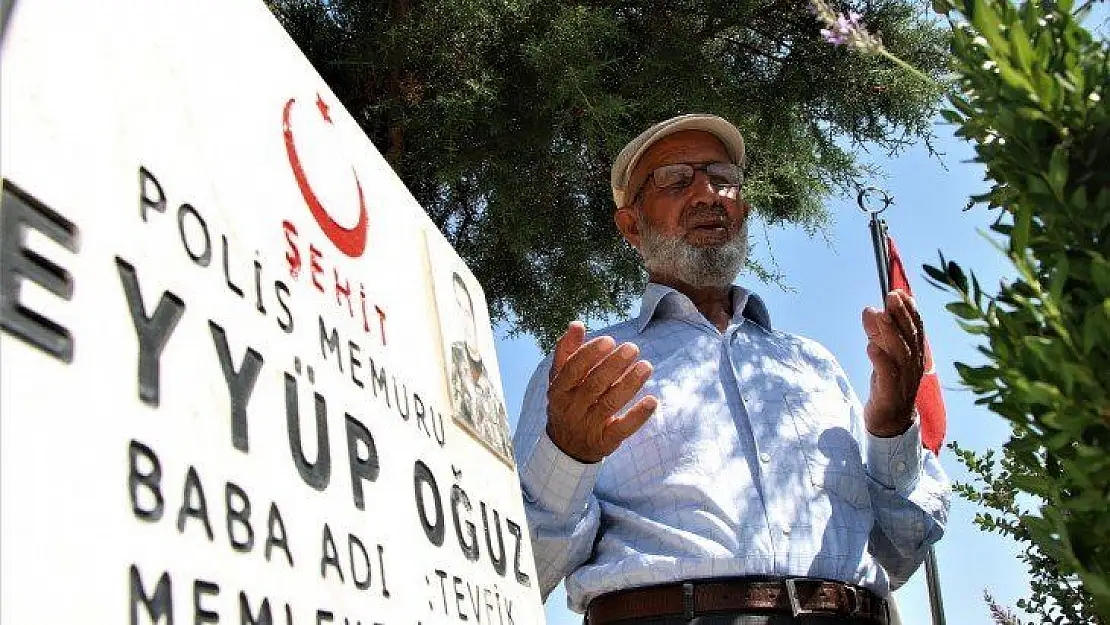 15 Temmuz şehidinin babasından konuşma