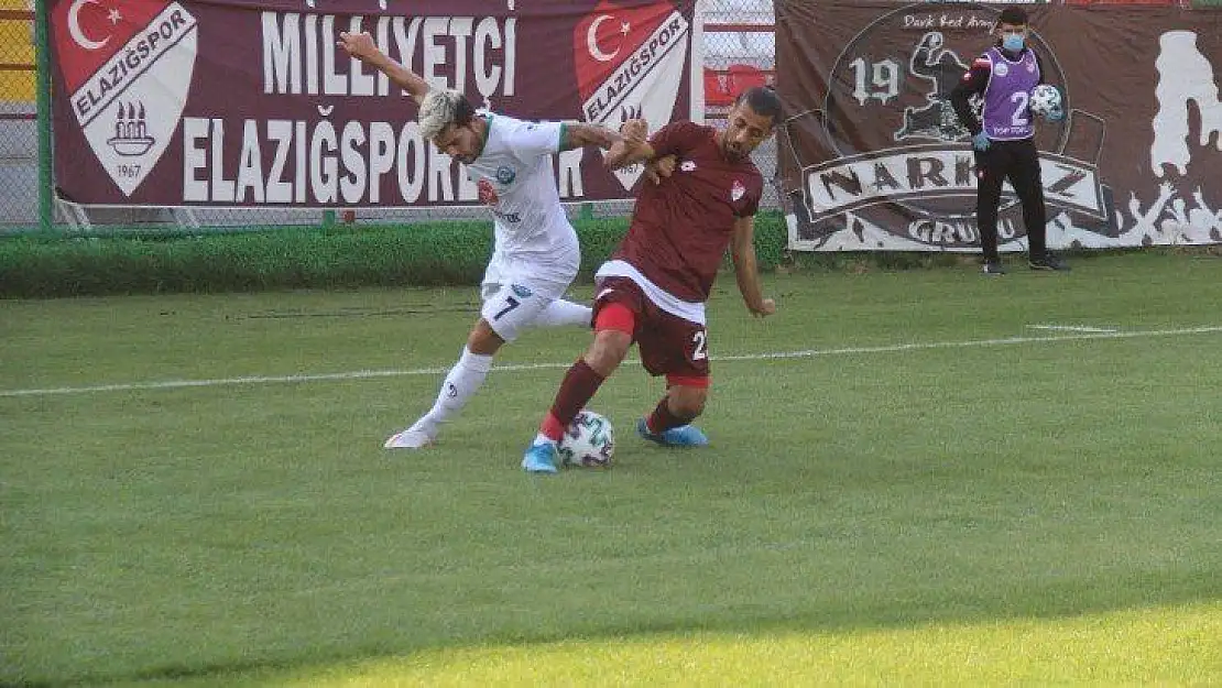 2. Lig: Elazığspor: 1 - Serik Belediyespor: 1