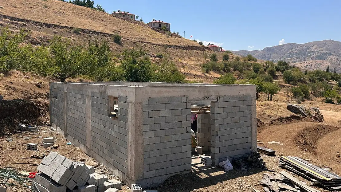23 adet ahırın inşasında sona gelindi