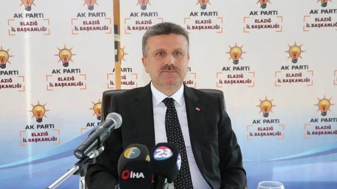 AK Parti Elazığ İl Başkanı Gürgöze istifa etti