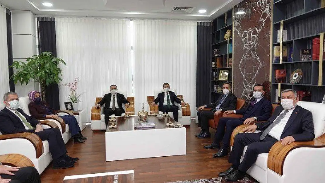 Ak Parti heyetinden Elazığ TSO'ya ziyaret
