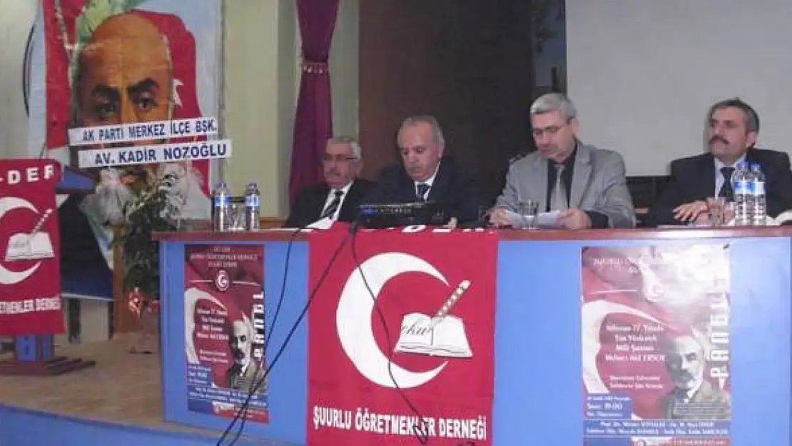 ÖĞDER'den M. Akif'e Anma