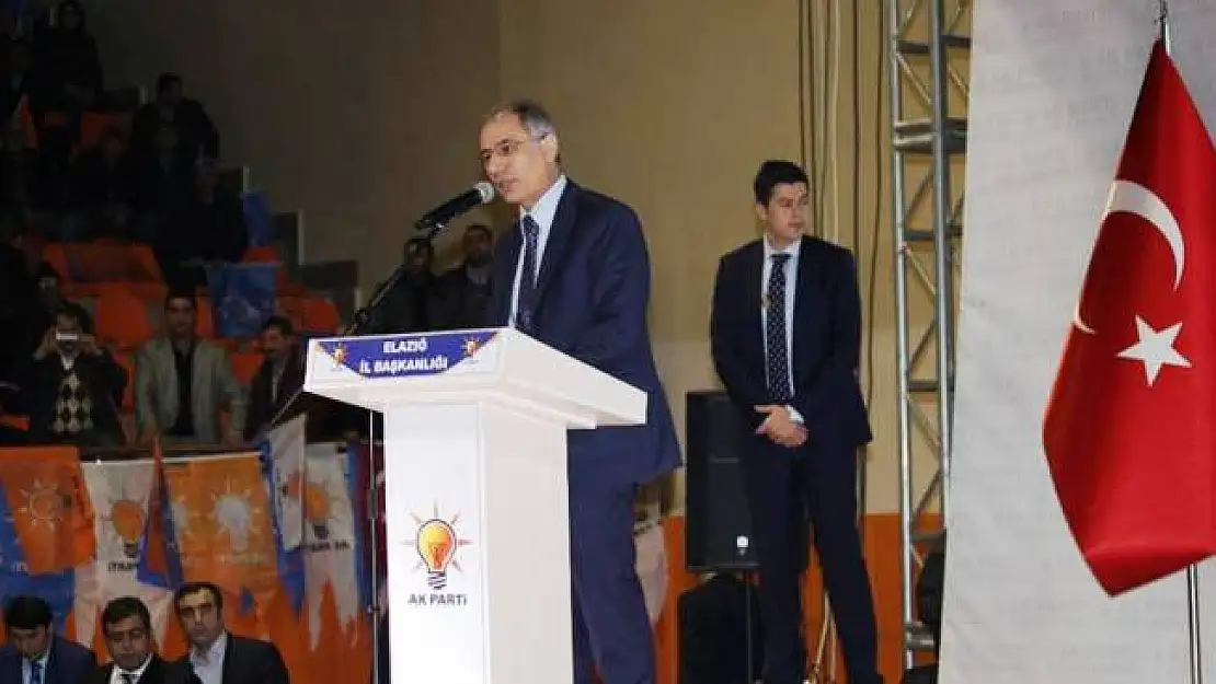 Bakan Ala Elazığ'da Konuştu