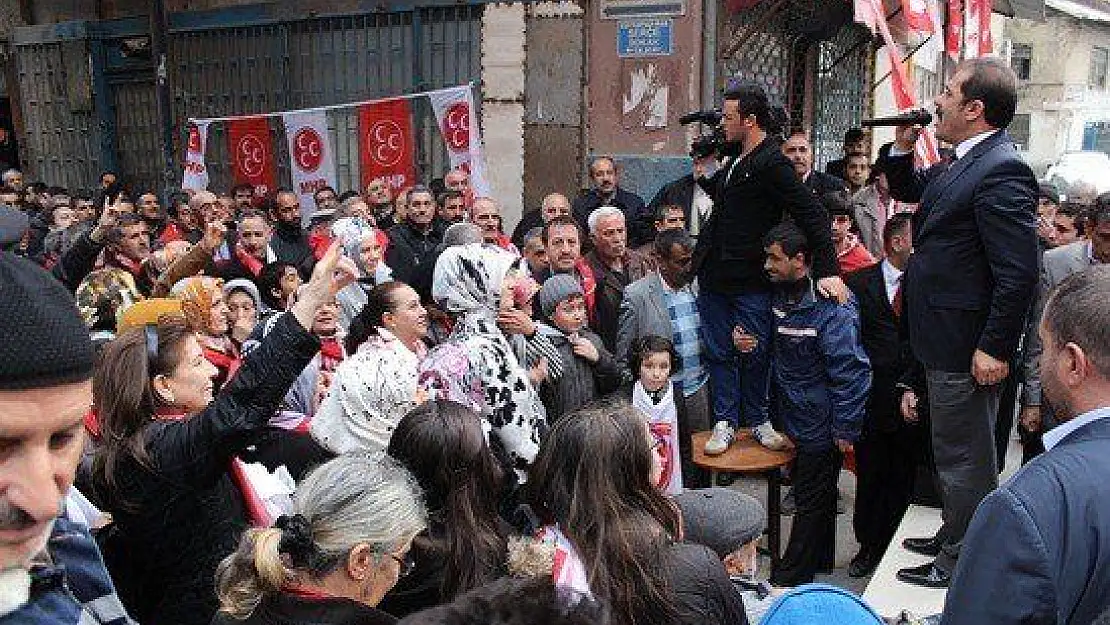 'Bize güvenirseniz bu şehir batmaz'