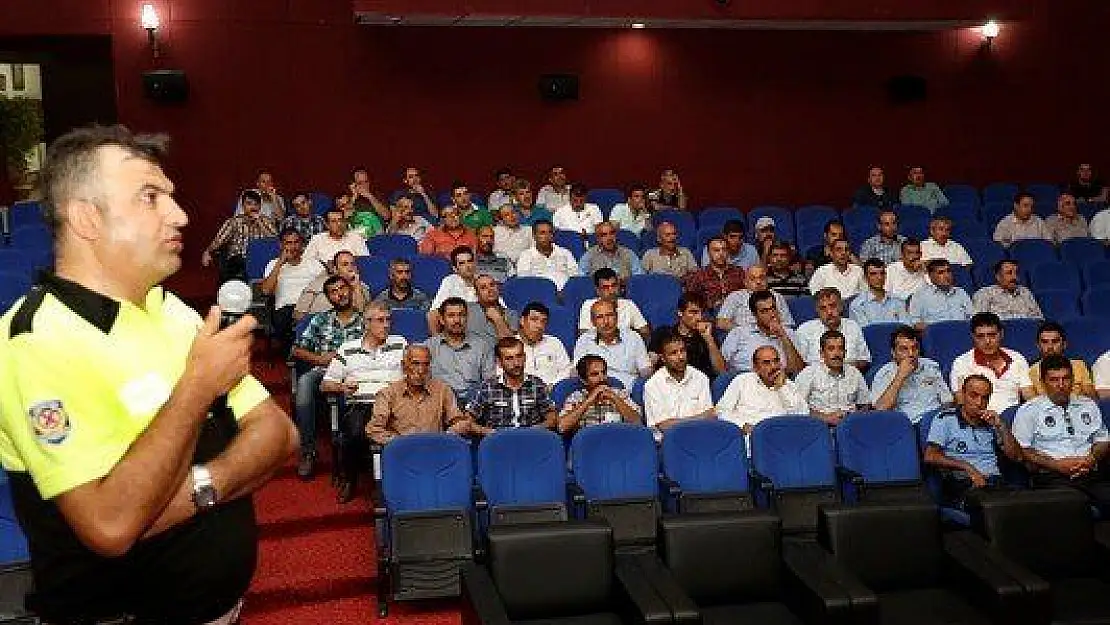 Belediyeden Şoförlere Eğitim