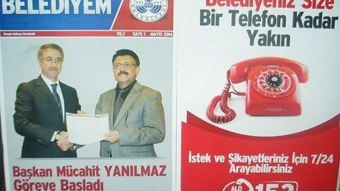 Benim Belediyem Dergisi Çıktı