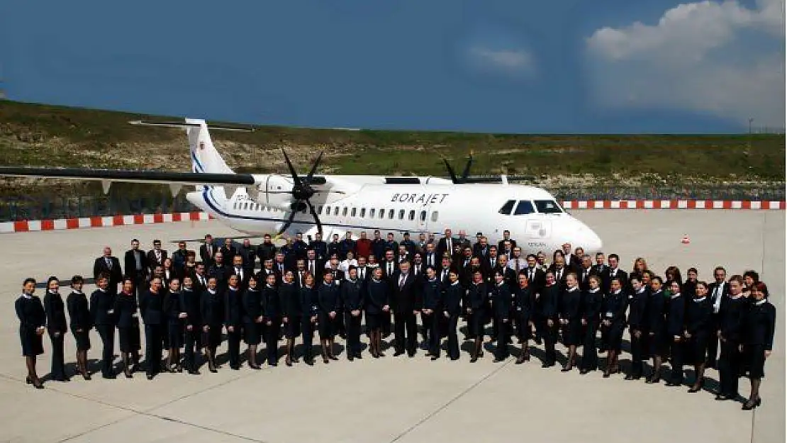 Bora Jet'ten Elazığ'a İlk Uçuş