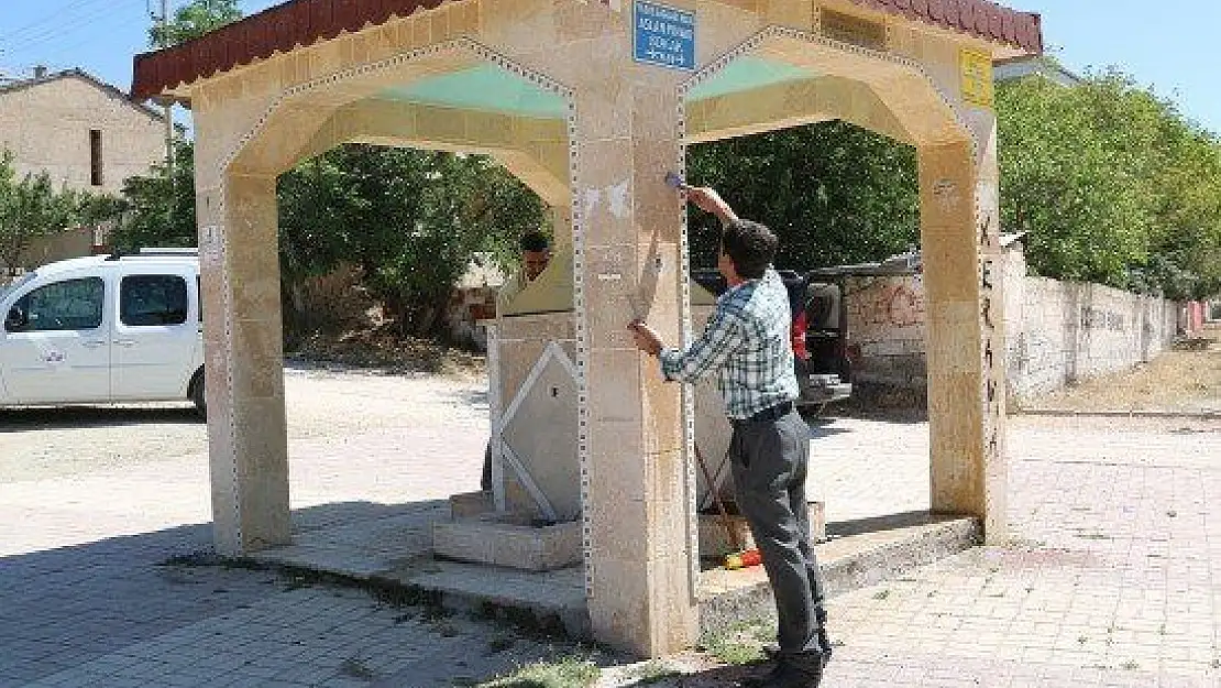 Karaçalı Çeşmelerine Onarım