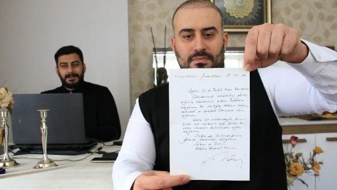 Cumhurbaşkanı Erdoğan'ın gönderdiği mektup 22 yıl sonra ortaya çıktı