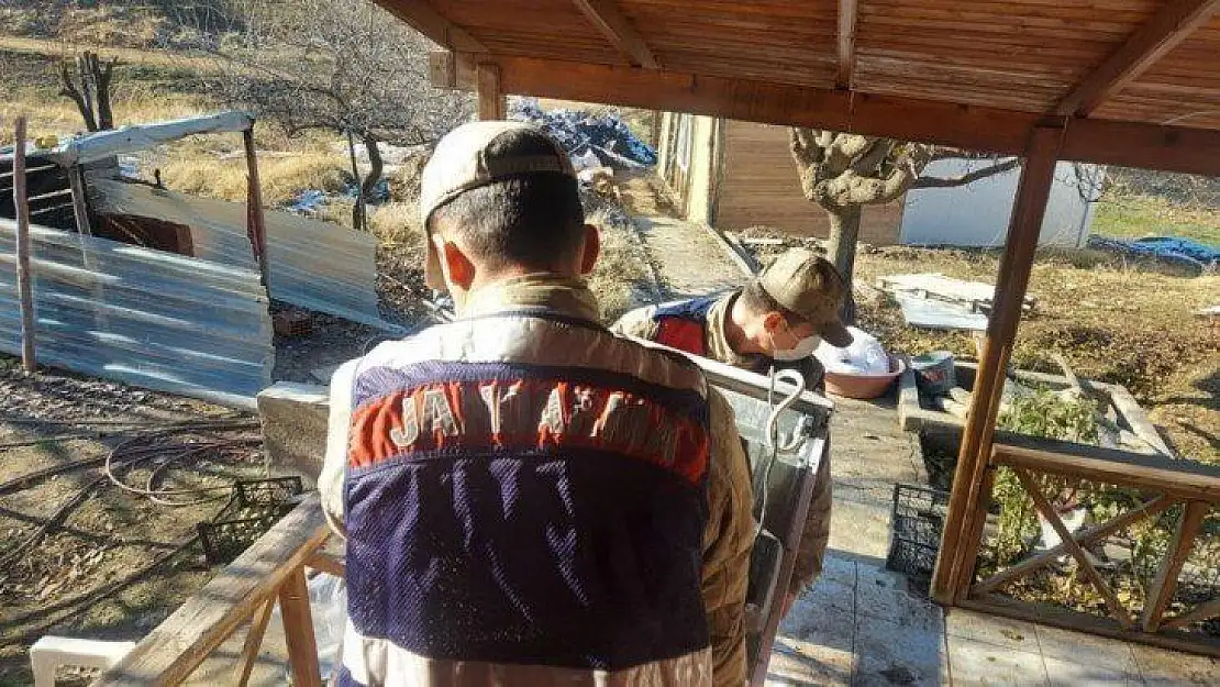 Depremzedeler için jandarma da seferber oldu