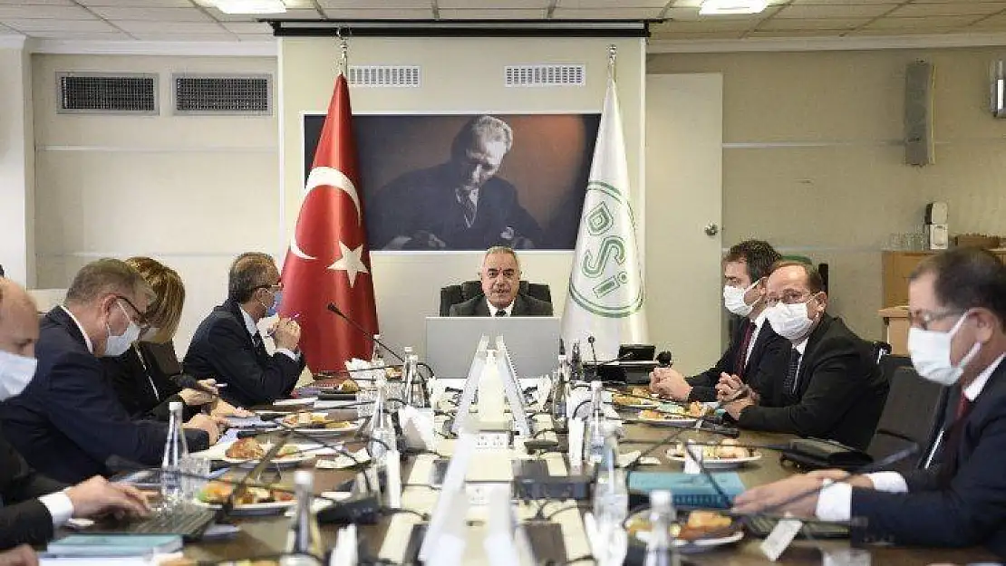 DSİ'nin  Elazığ yatırımları değerlendirildi