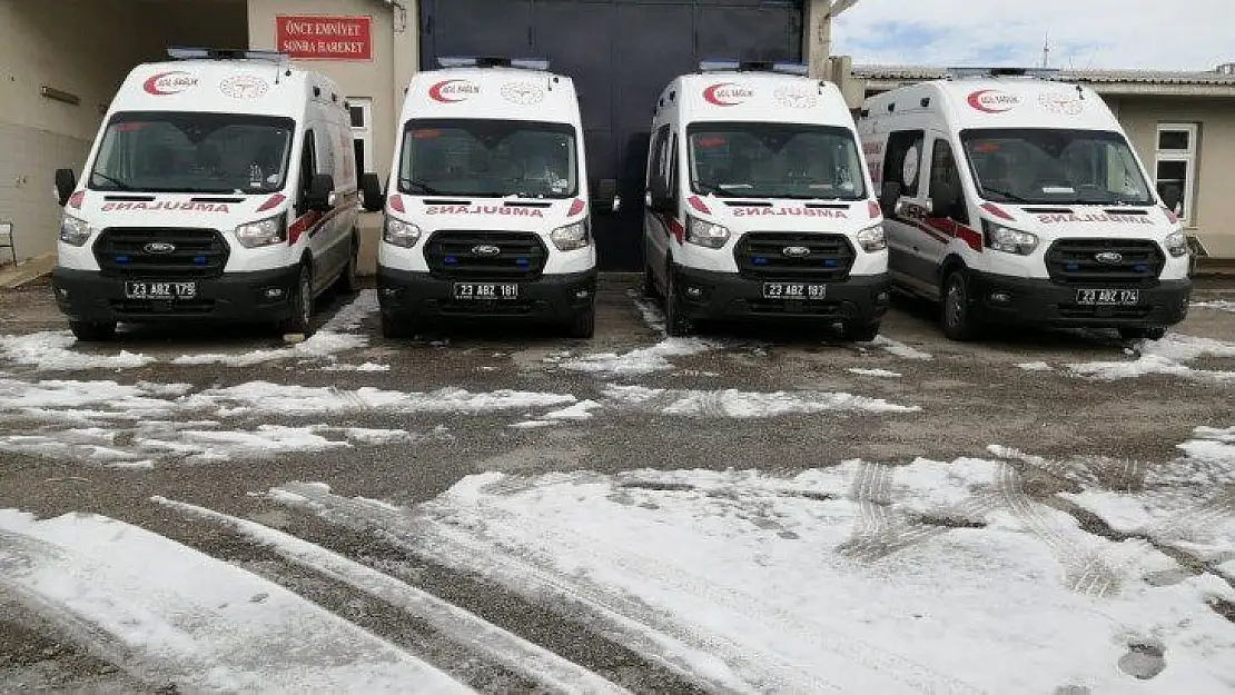 Elazığ Acil Sağlık Hizmetleri Filosu Güçlenmeye Devam Ediyor