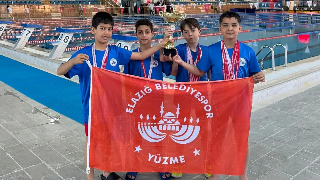 Elazığ Belediyespor Kulübü Yüzme Takımından önemli başarı