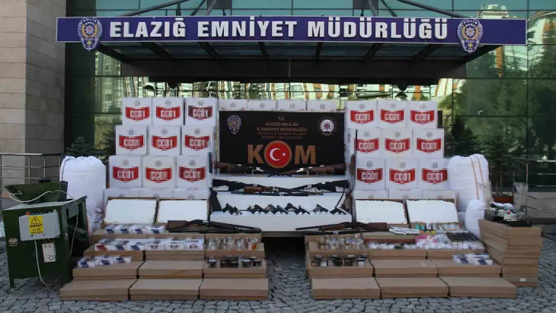 Elazığ'da 'Sis Operasyonu': 7 gözaltı