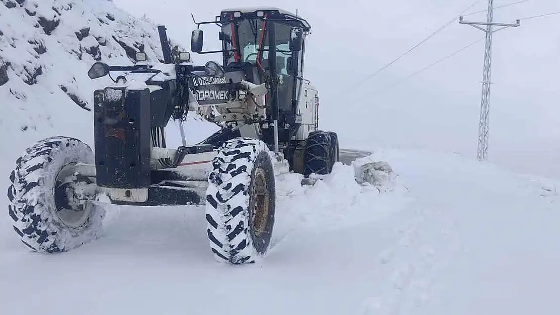 Elazığ'da 127 köy yolu ulaşıma açıldı