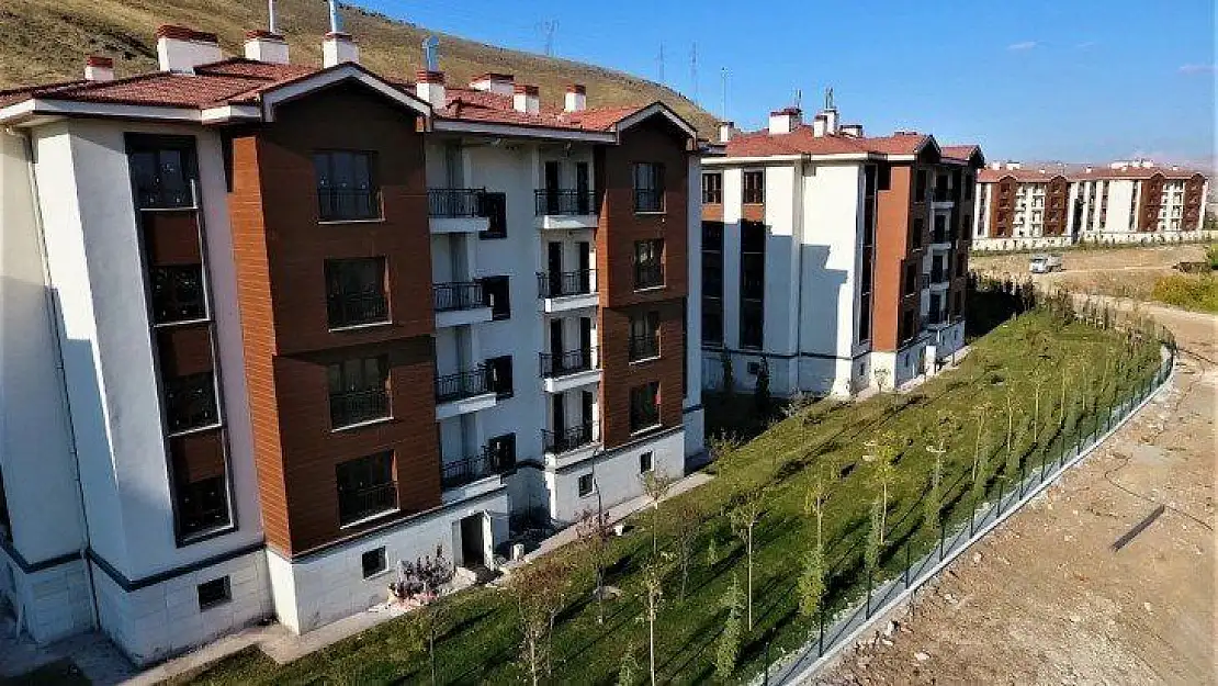 Elazığ'da 2 bin 500'den fazla konut teslim aşamasına geldi