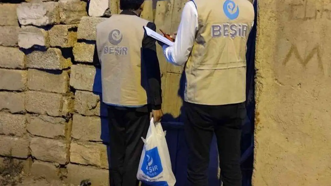 Elazığ'da 526 aileye kurbanlık et dağıtıldı
