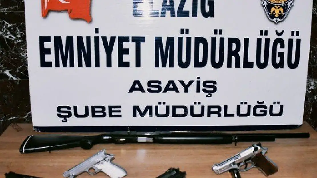 Elazığ'da aranan 92 şahıs yakalandı, 34'ü tutuklandı