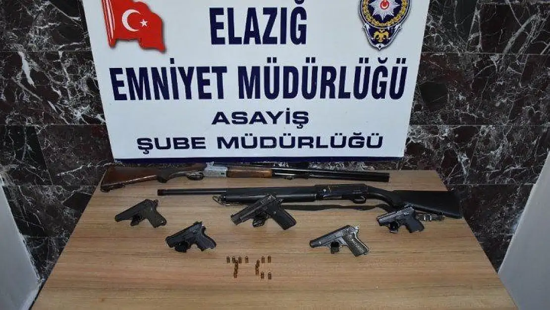 Elazığ'da Aranan 93 Şahıs Yakalandı 27'si Tutuklandı