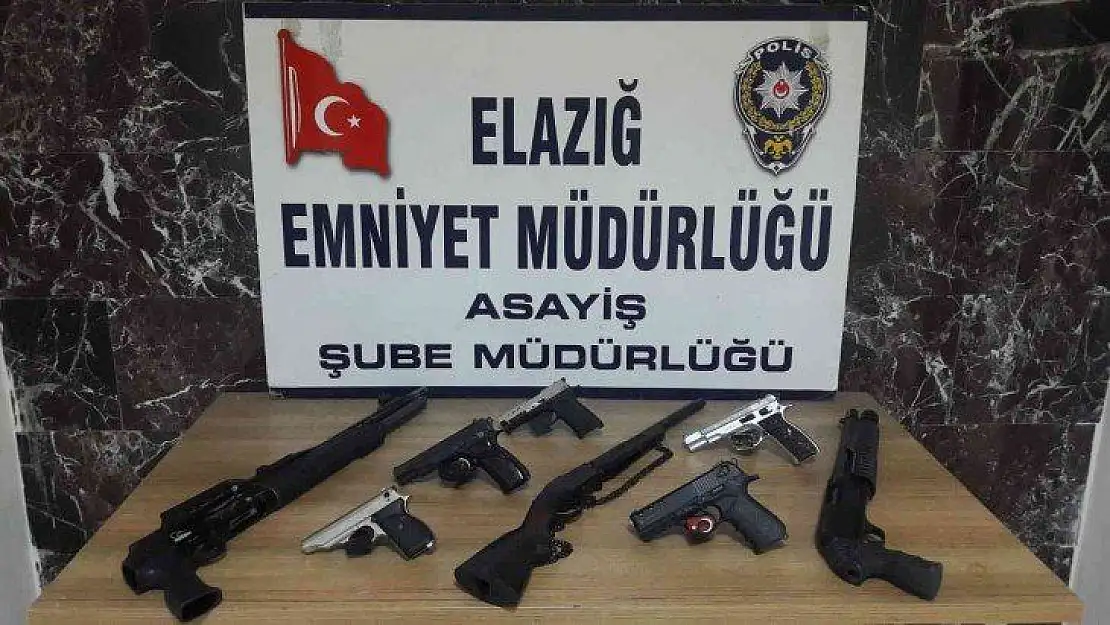 Elazığ'da asayiş uygulamada !