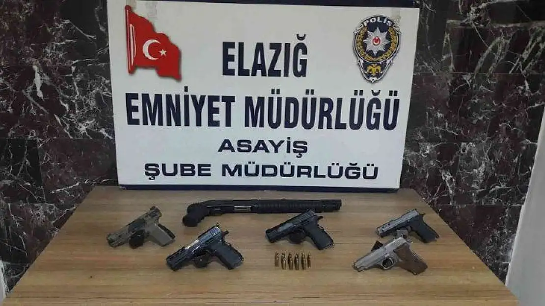 Elazığ'da asayiş ve şok uygulamalarında 110 şüpheli yakalandı