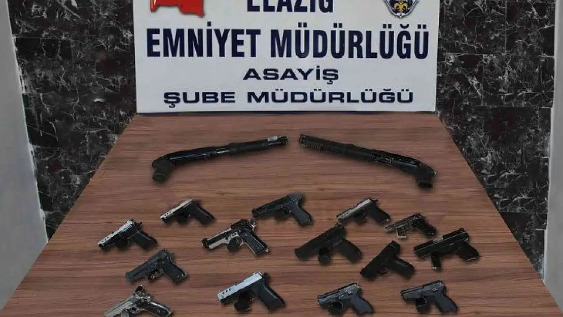Elazığ'da 124 kişi yakalandı