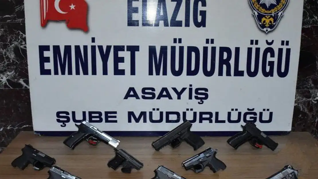 Elazığ'da 135 şüpheli yakalandı
