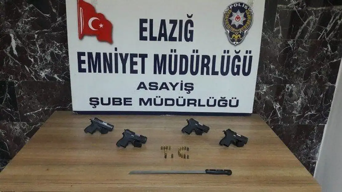 Elazığ'da bir hafta içerisinde 39 şüpheli tutuklandı