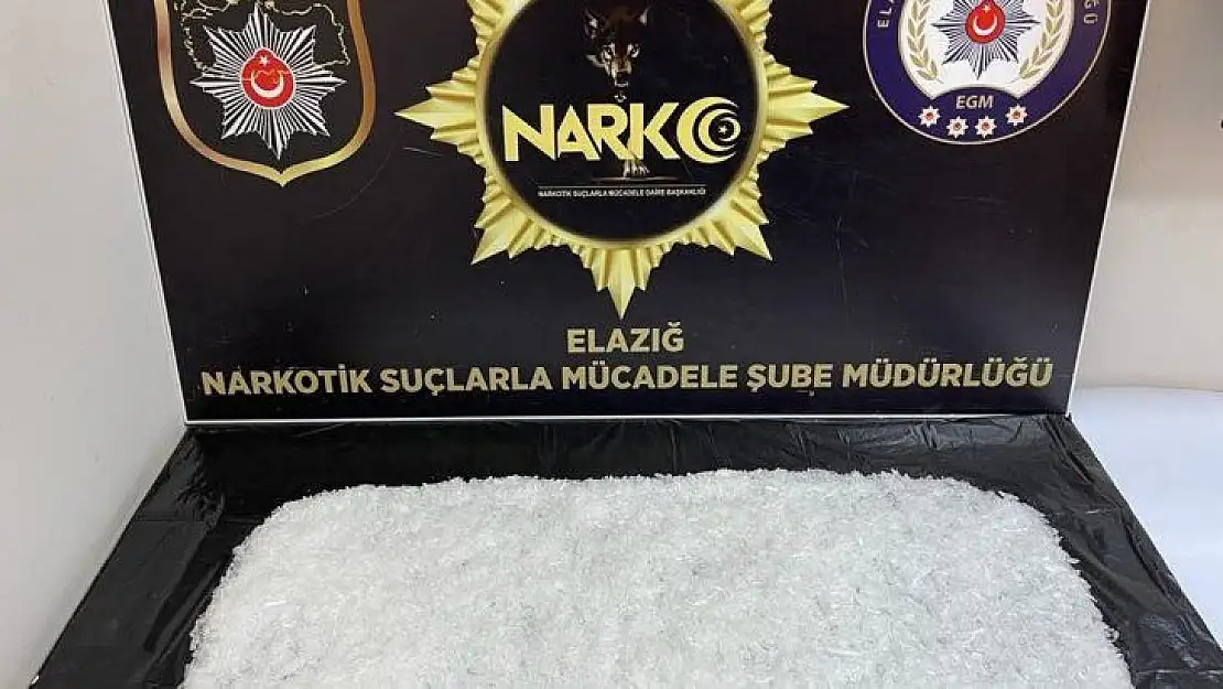 Elazığ'da uyuşturucudan 5 tutuklama!