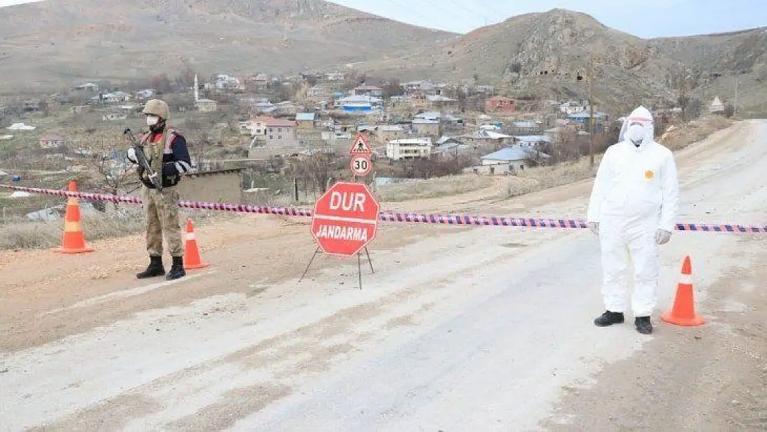 Elazığ'da Covid-19 nedeniyle karantinaya alınan köy sayısı 3'e çıktı