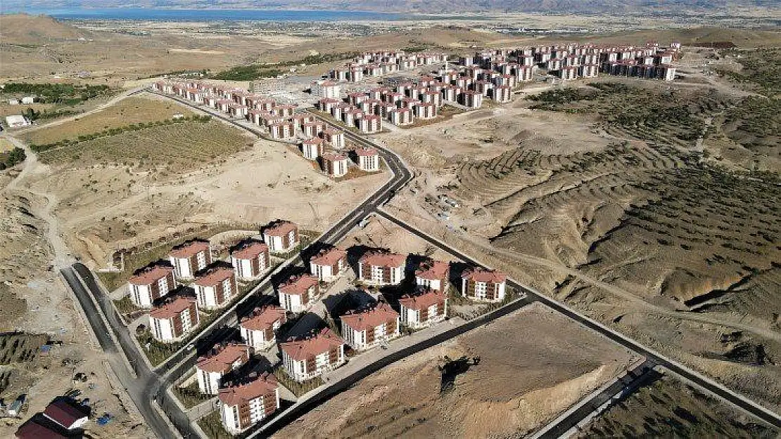 Elazığ'da deprem konutlarının son hali