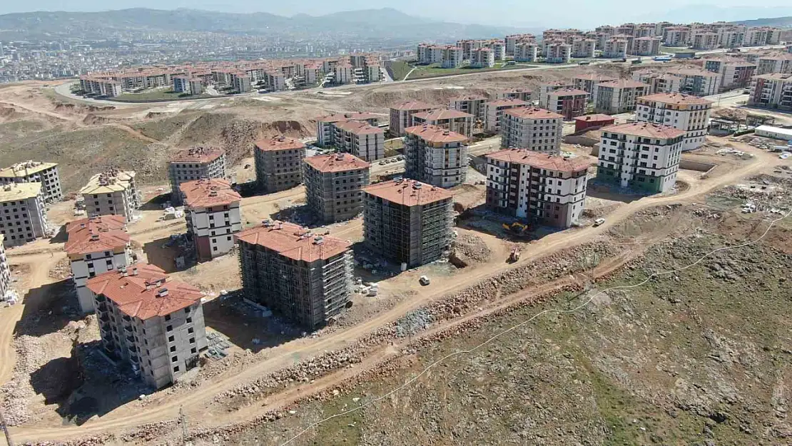 Elazığ'da deprem konutlarında sona gelindi