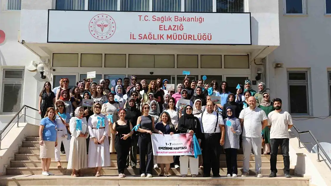 Elazığ'da 'Dünya Emzirme Haftası' etkinlikleri