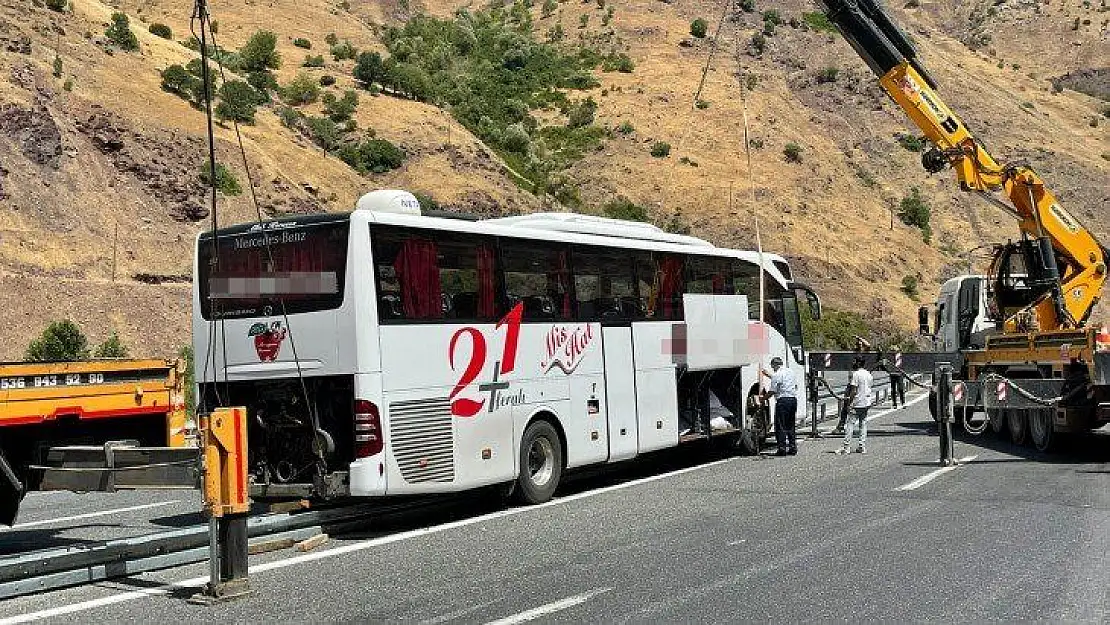 Elazığ'da faciadan dönüldü