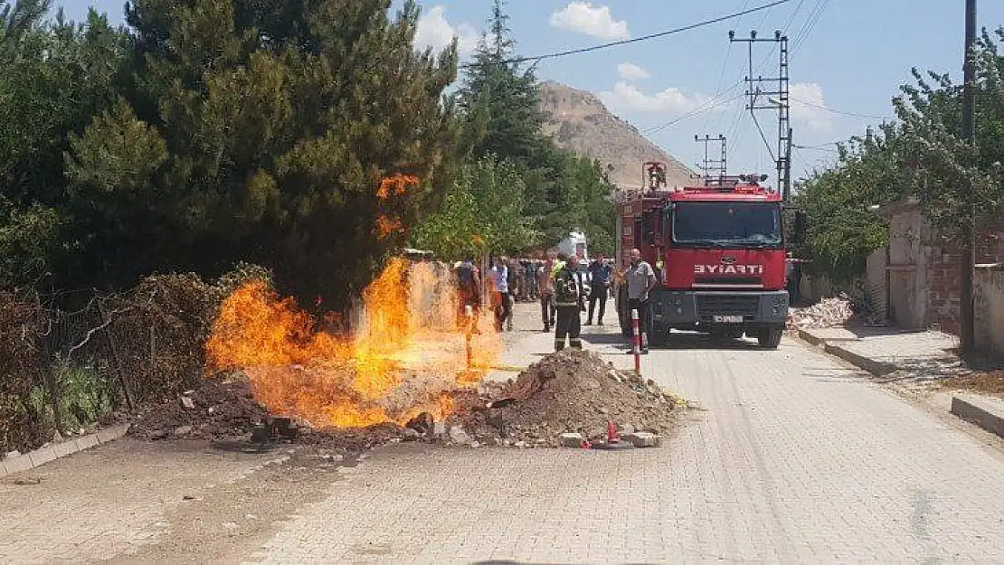 Elazığ'da faciadan dönüldü