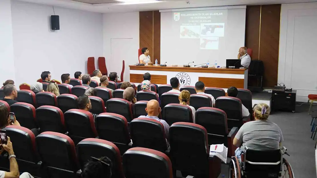 Elazığ'da 'Havalı ve Ateşli Silahlar Aday Hakem Kursu' başladı
