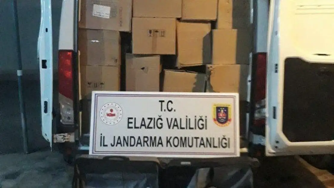 Elazığ'da kaçakçılıkla mücadele
