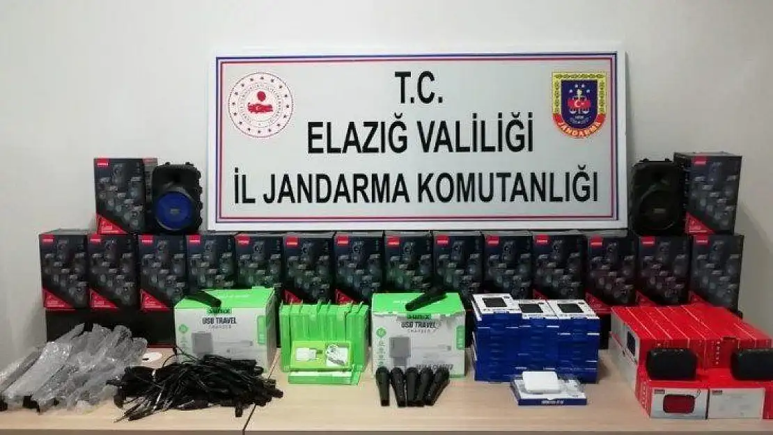 Elazığ'da kaçakçılıkla mücadele