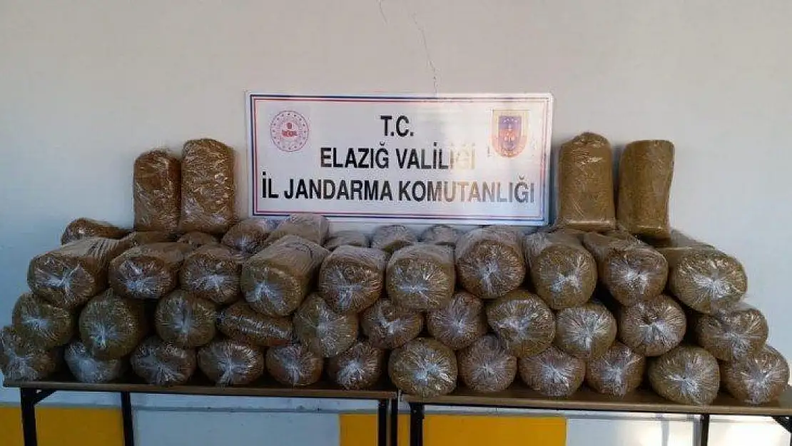 Elazığ'da kaçakçılıkla mücadele