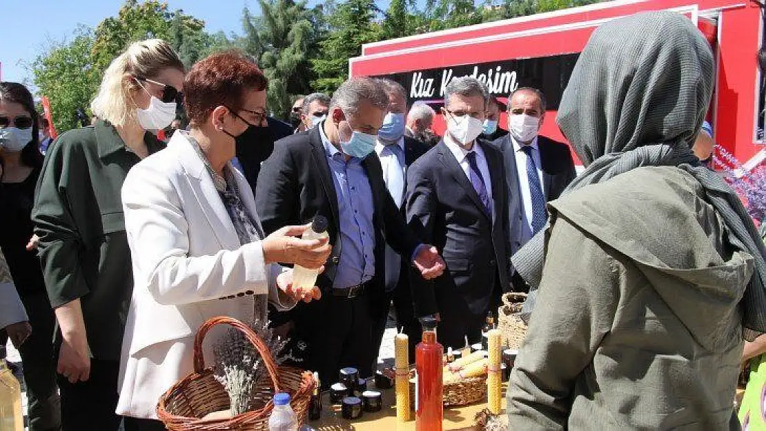 Elazığ'da Kız Kardeşim projesine start verildi, ürünler Türkiye ve dünya pazarında yer alacak