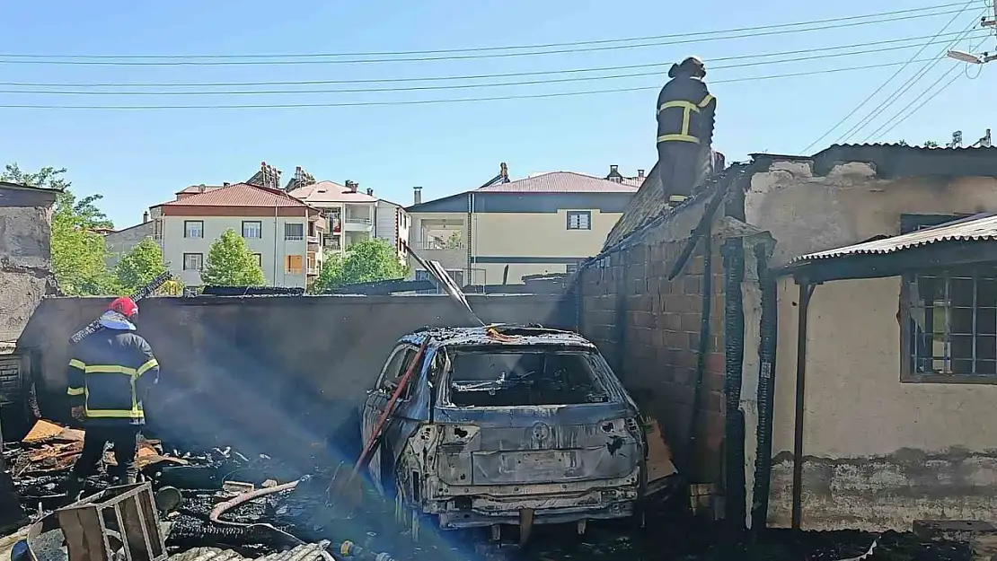 Elazığ'da korkutan yangın