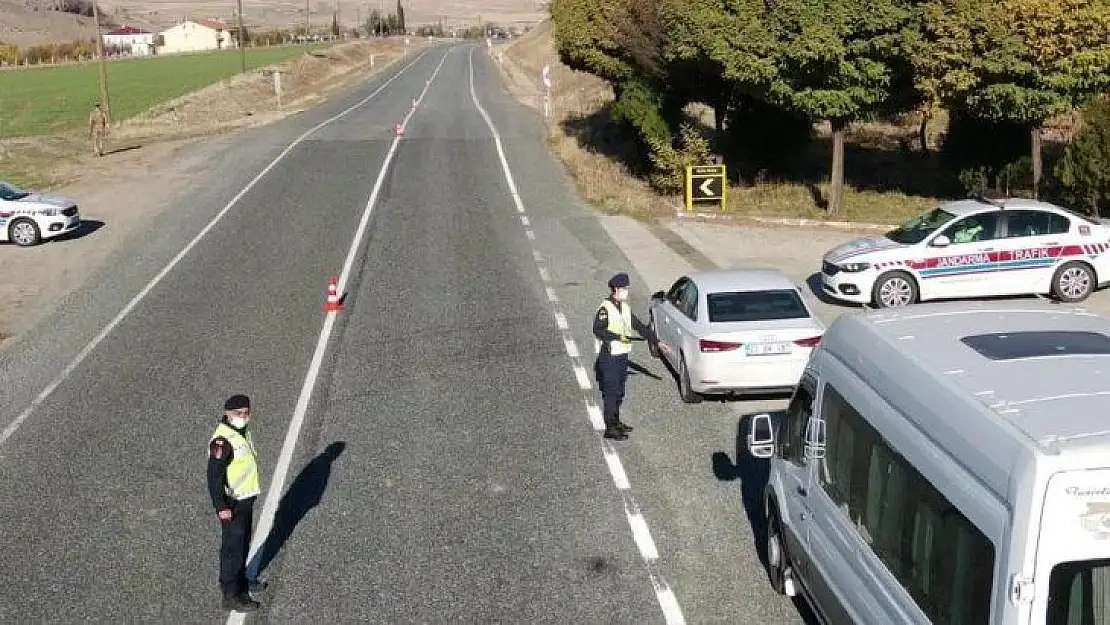 Elazığ'da Drone ile tespit edilip ceza kesildi