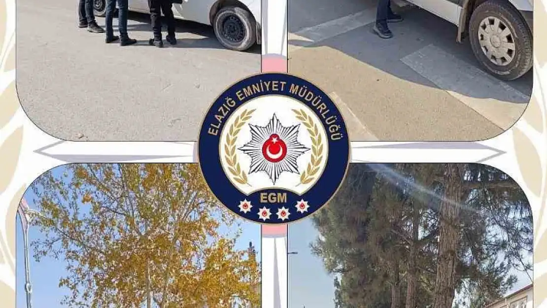 Elazığ'da okul önlerinde asayiş uygulaması sürüyor