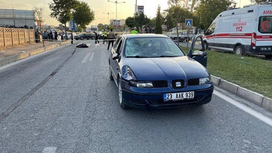 Elazığ'da otomobilin çarptığı yaşlı adamdan kötü haber