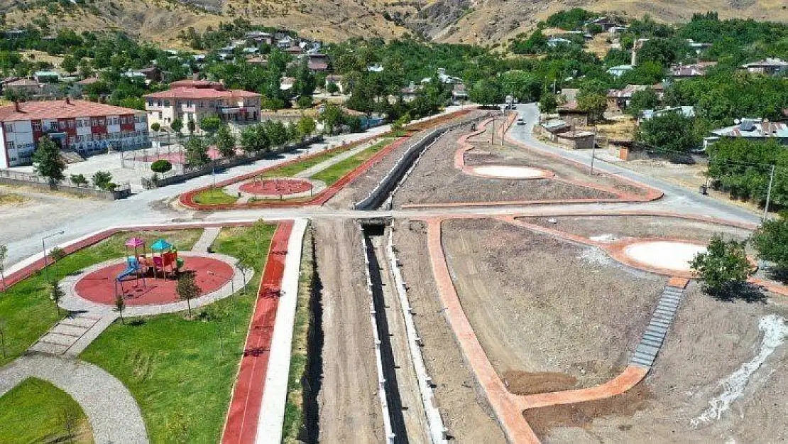 Elazığ'da Park Yapım Projesinde sona gelindi