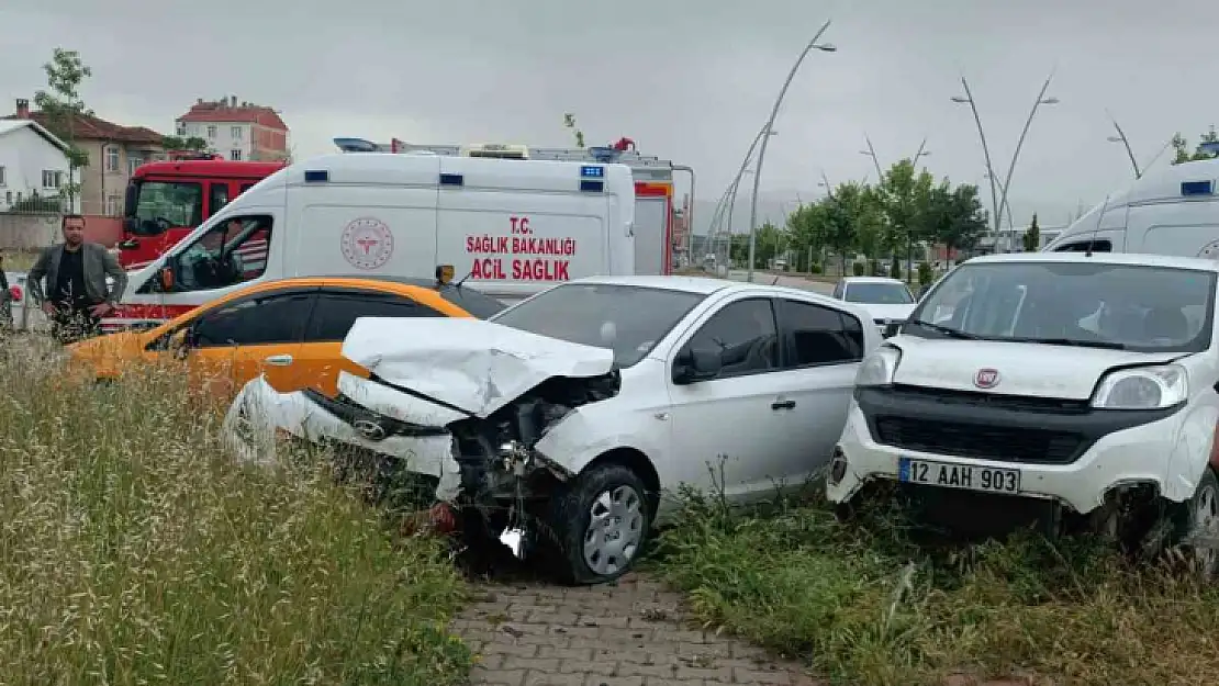 Elazığ'da trafik kazası: 1 yaralı