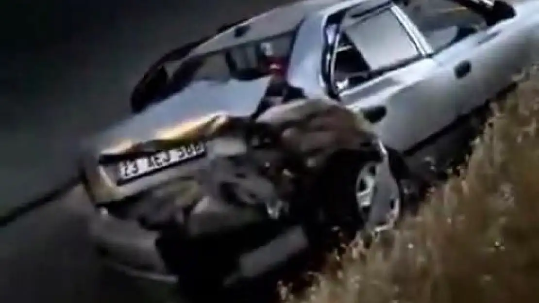 Elazığ'da trafik kazası: 3 yaralı