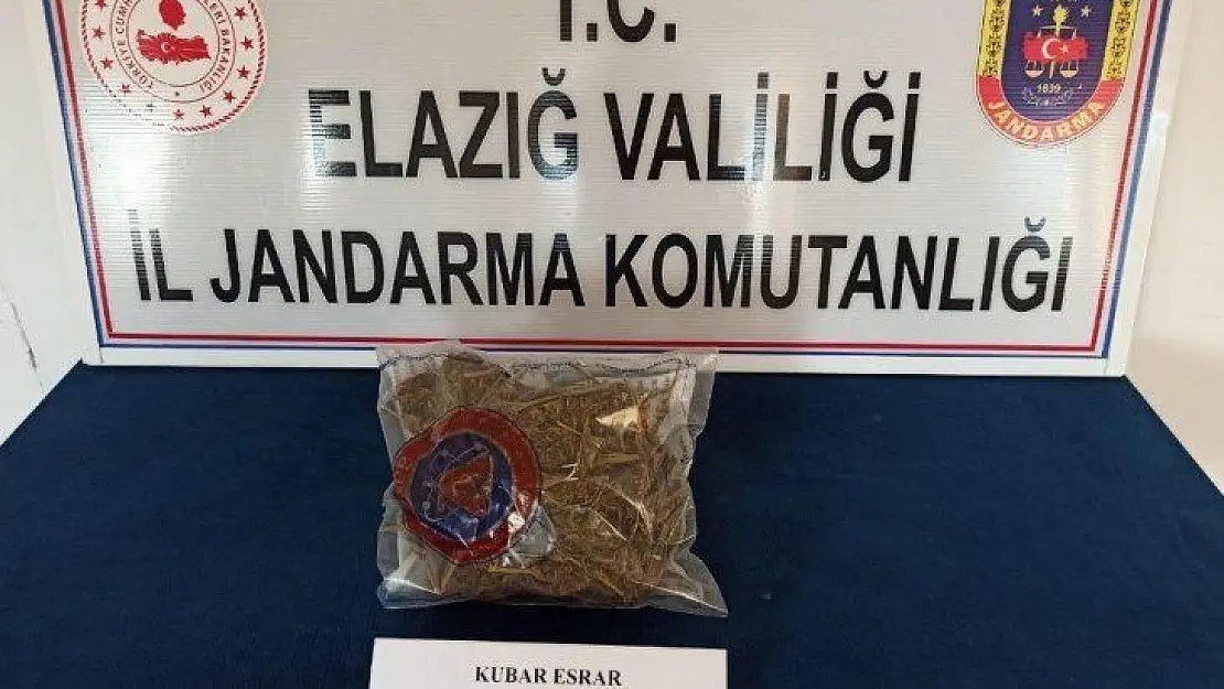 Elazığ'da Uyuşturucu ile Mücadele