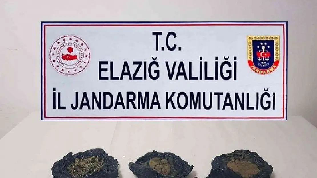 Elazığ'da uyuşturucu operasyonu: 2 gözaltı